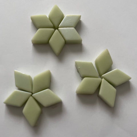 Diamond Tiles Light Green 3.5 oz