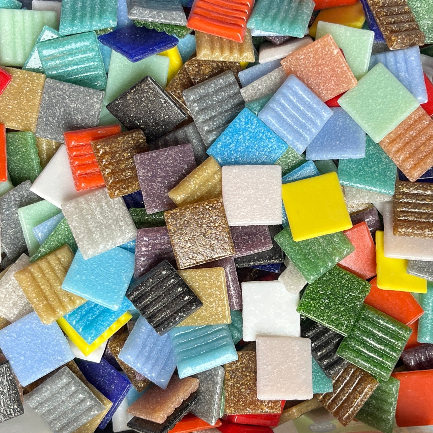 Mezcla de mosaico Vítreo de 20 mm - NUEVA - 1 lb