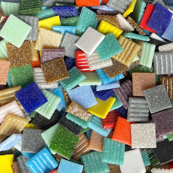 Mezcla de mosaico Vítreo de 20 mm - NUEVA - 1 lb